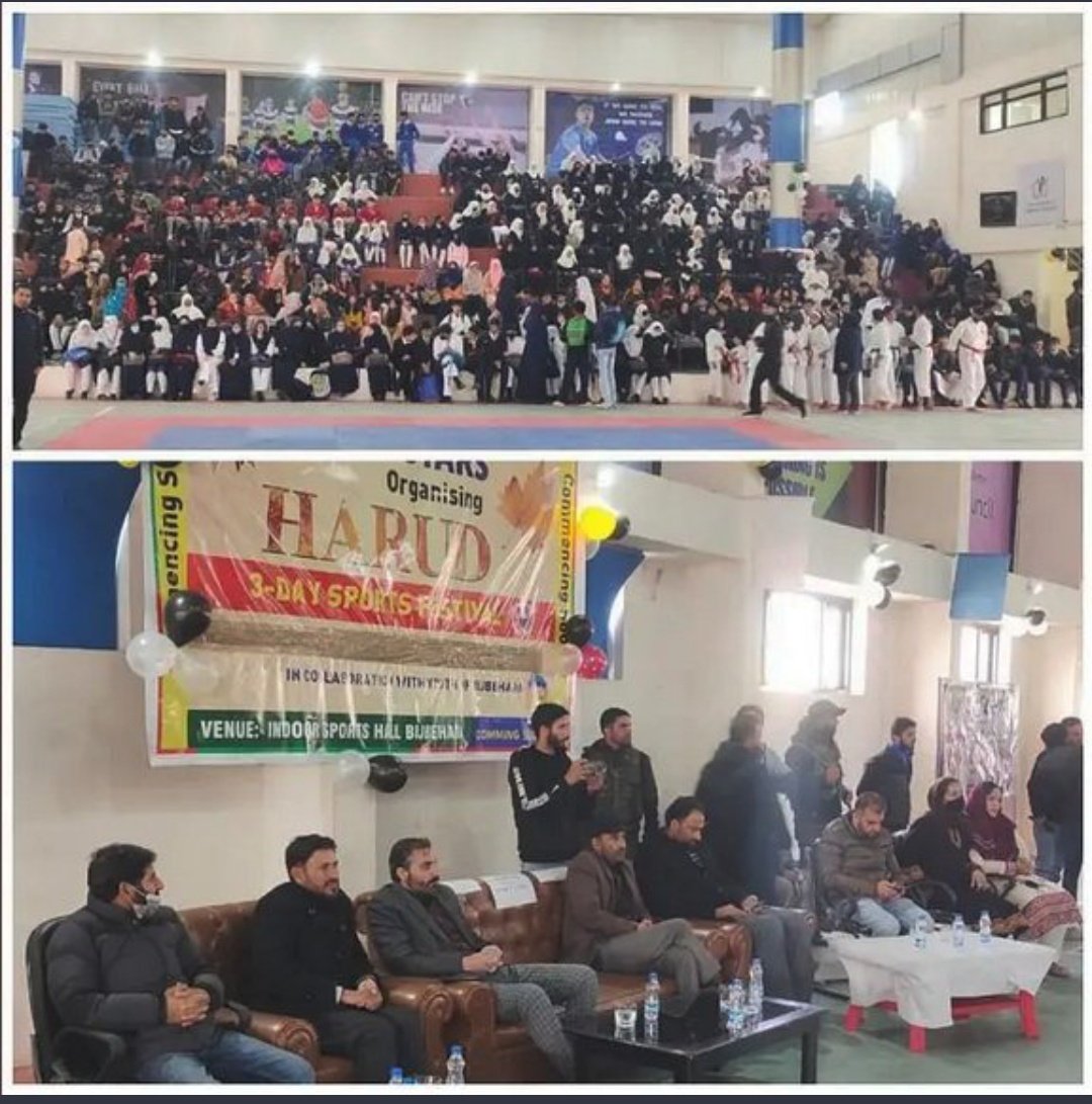 CSingh1013's tweet photo. 3-day autumn sports festival Harud begins in #Kashmir, under the "My Youth My Pride" program at the Indoor Hall of Nilandrusu, Bijbehara.

Such initiatives help unearth budding stars &amp; realise their potential.
#NayaKashmir https://t.co/H5yWQx8VHs