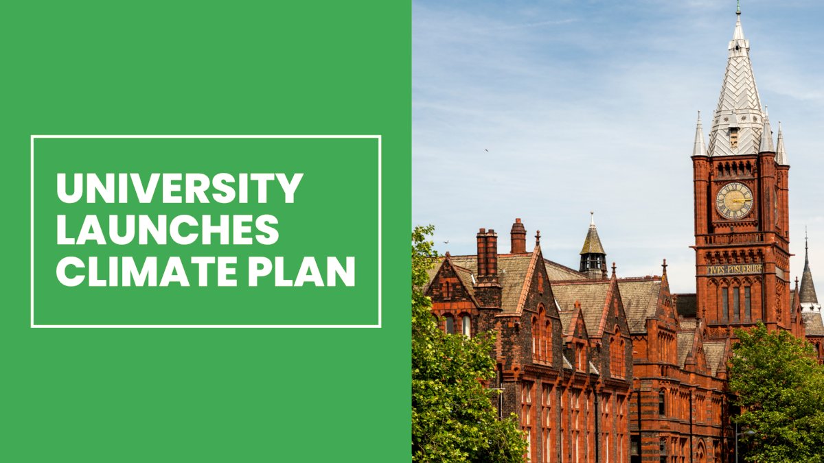 We are committed to building a more sustainable world for our staff, students, and the future of our society. 🌍

Our new Climate Plan sets out the actions we are taking to be net zero by 2035. Read more about how we'll make it happen here 👇  news.liverpool.ac.uk/2022/11/23/uni…