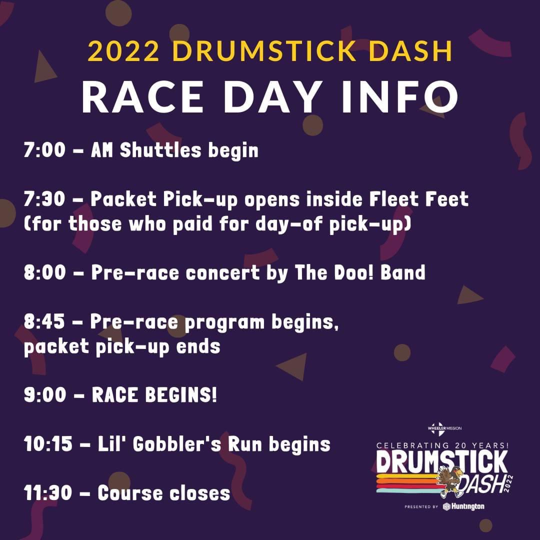 Drumstick Dash Indy on Twitter "Tomorrow! DrumstickDash 👇 https//t