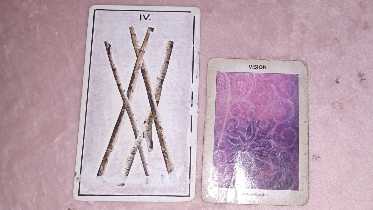 #23November2022: 🌑 #Vishakha♎ #4ofWands This nakshatra is all about opportunity - some people may find their hard work finally amounts to something, or others might be climbing out of their shadow period. Prepare for the best, not the worst. The former is more likely to happen.