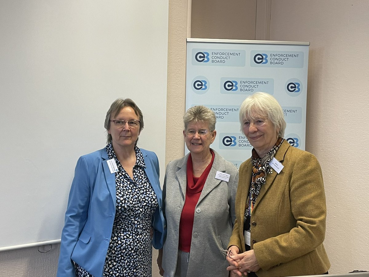 Enforcement Conduct Board tweet media