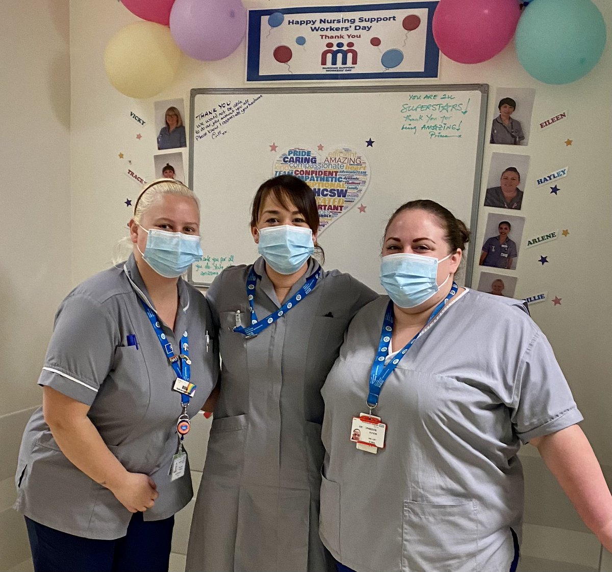 prime_xviii's tweet photo. HAPPY NURSING SUPPORT WORKER DAY! thank you to all our amazing HCSWs in D5 WARD @PHU_NHS for being amazing! you are all SUPERSTβοΈRS! #SupportWorkerDay https://t.co/MDWtKRmgRX