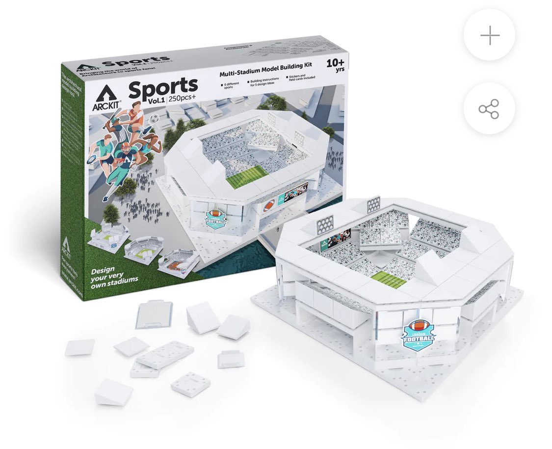 Arckitmodel's tweet photo. World Cup Fans! STRIKING 60% OFF our Stadium design kits. https://t.co/lYvxDsEJYg #worldcup #WorldCup2022 #modelstadium https://t.co/J8yakcG3VD