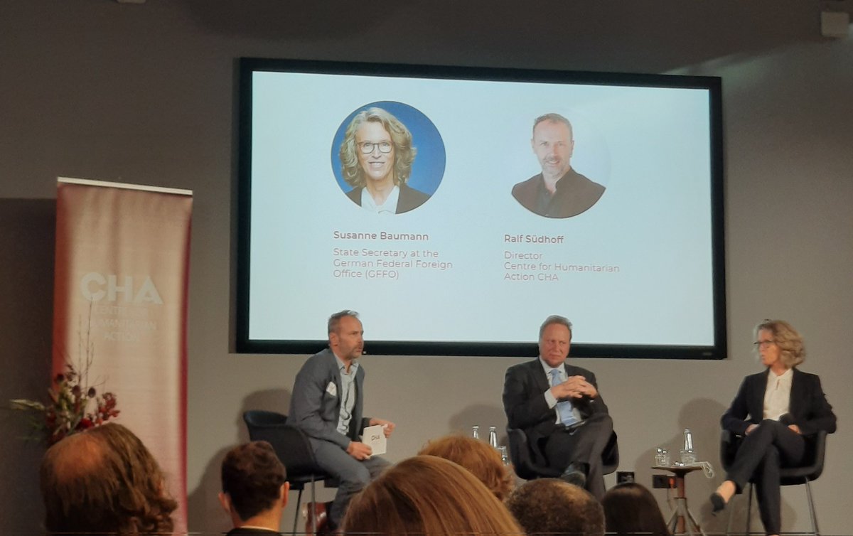 archenoVa's tweet photo. We are eager to hear about the turning point in German Foreign Policy and its implications for humanitarian action. Thanks @cha_germany for having us! #Zeitenwende https://t.co/KgPrvoJMnt