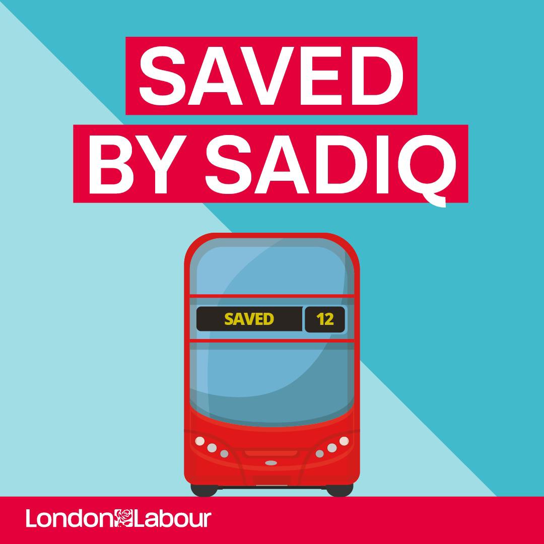 SouthwarkLabour's tweet photo. We campaigned to protect our local bus routes from the terrible Tory bus cuts.
The 12, 45, 78 and N133 routes have all been #SavedBySadiq, after the Tories tried to take them away. 
It's clear who is on Londoners' side during this cost of living crisis - @SadiqKhan and Labour. https://t.co/5PkB0UZOXf