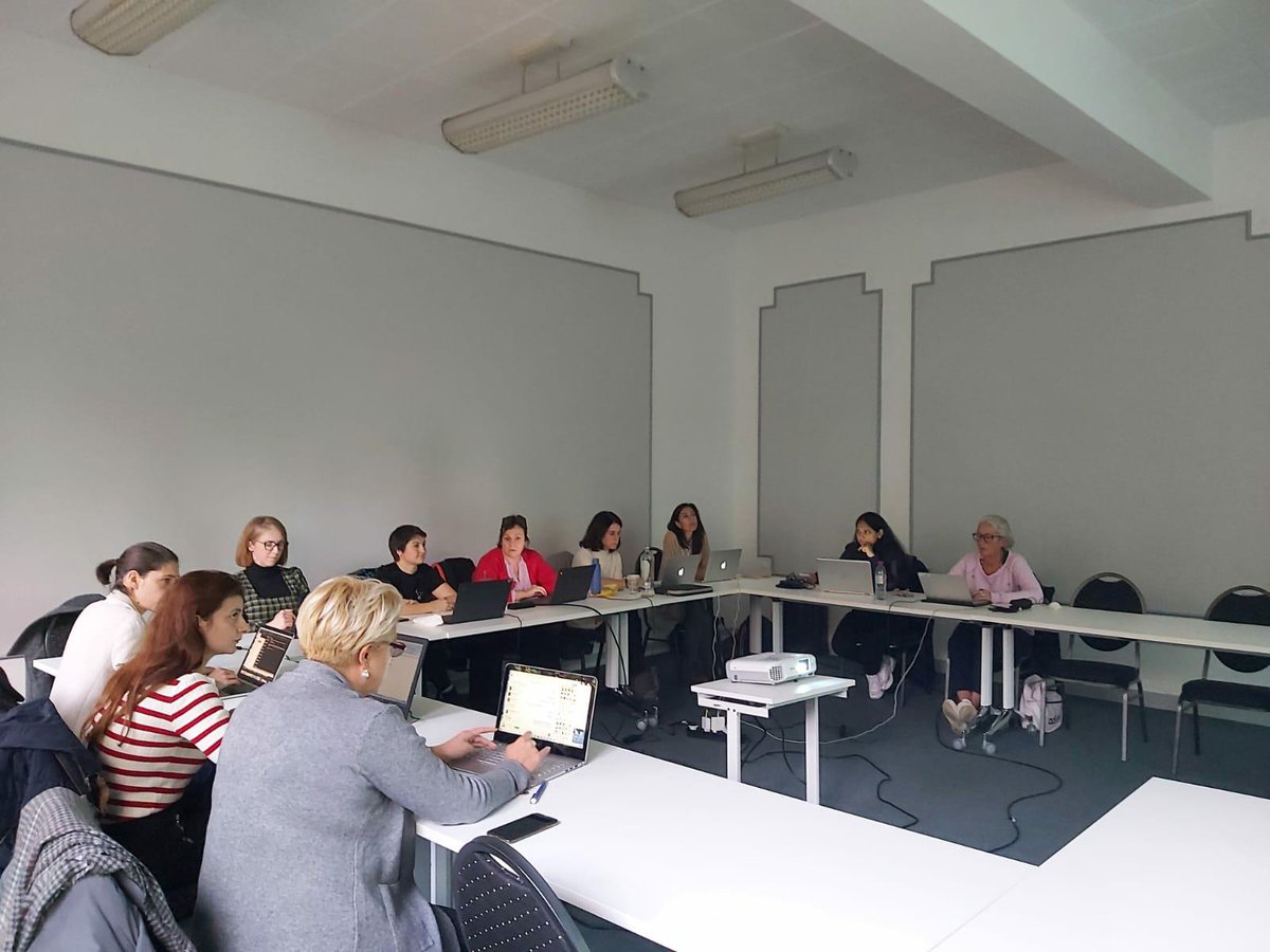 EnterpriseEv's tweet photo. Another busy morning in Brussels as the team attend a meeting with 4 partner countries as part of the Women Learning Together initiative.
#WLT #EEEC @WomenLearningT1 @BantaniEdu @ApidTorino @AssociationofB1 https://t.co/9Ecoa8CR9c