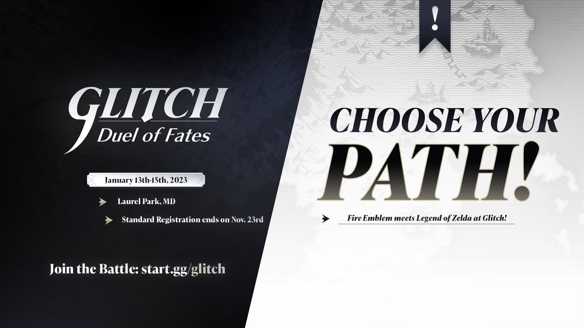LAST WARNING! Prices will be INCREASING after 11:59 PM PT (2:59 AM ET) for Glitch: Duel of Fates! 

This is your chance to save - don't miss it! Sign-up now: start.gg/glitch