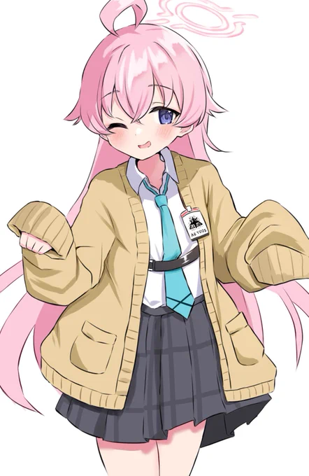 カーディガンおじさん#ブルアカ 