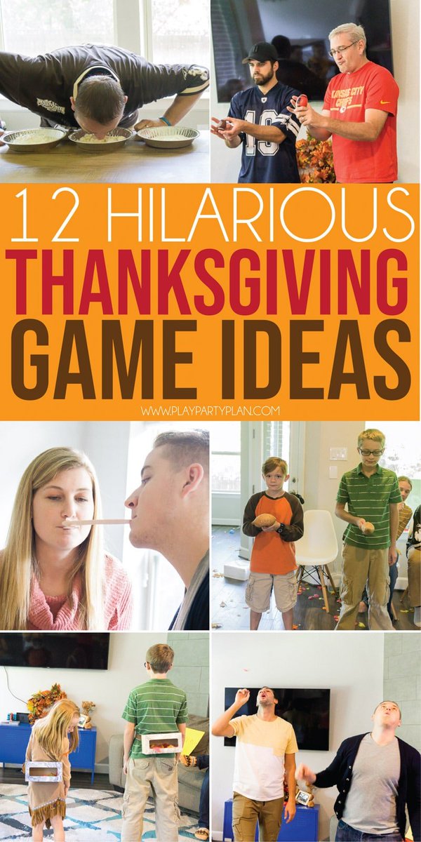 Need something to do other than eat? Check out these 12 hilarious #Thanksgiving games for EVERYONE 🦃 

bit.ly/3TWm3GM  via Play Party Plan
#edchat #teacherlife