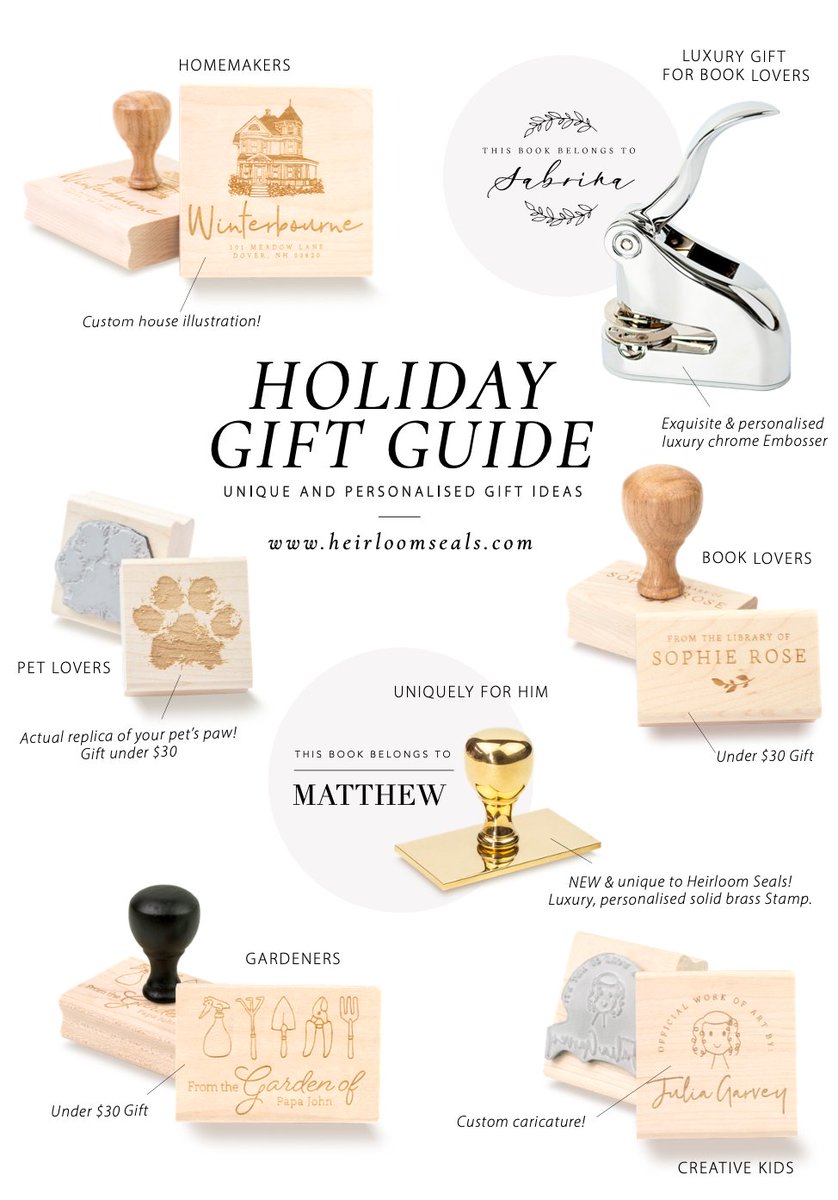 Discover a curated selection of one-of-a-kind gifts for kids, gardeners, pet lovers and everyone else on your Christmas list 🎄📜

heirloomseals.com/blogs/tutorial…