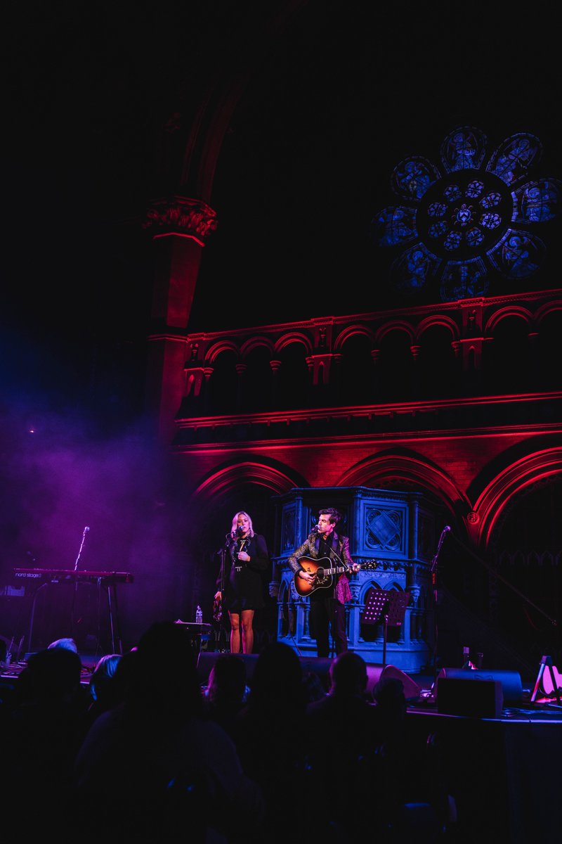 JonDBarker's tweet photo. Had the pleasure of hearing @sugar_thehilows opening for Ingrid at Union Chapel once more. https://t.co/LDQxkiRsWQ