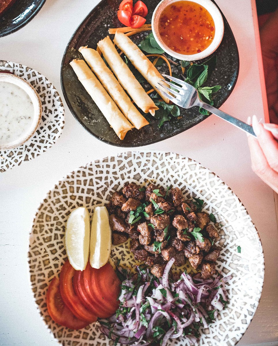 Delicious starters. Sigara böreği &amp; Sauteed liver.
.
#laragrill #restaurant #dagenham #turkishfood #turkishcuisine #turkishkitchen #london #toplondonrestaurants #londondining #londonrestaurant #bestrestaurant #londonfoodblogger #londonfoodguide #infatuationlondon