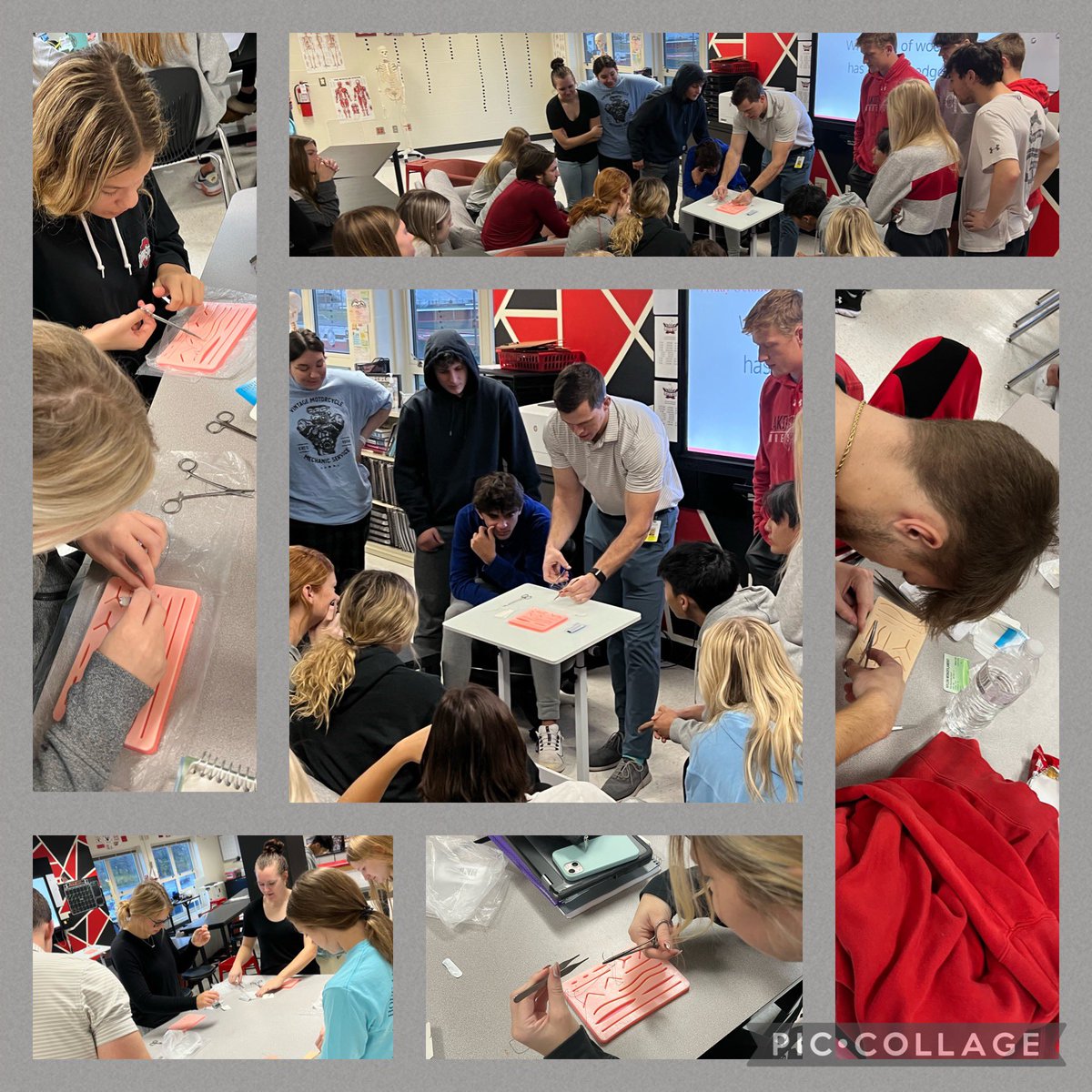 BTsportsmedLWHS's tweet image. It’s been a busy quarter for our Seniors. Special thanks to @BeaconOrtho and @ElevationHit for coming out a few weeks ago for a suturing lab. It’s a fan favorite &amp;amp; excellent lab to close the tissue healing unit!
