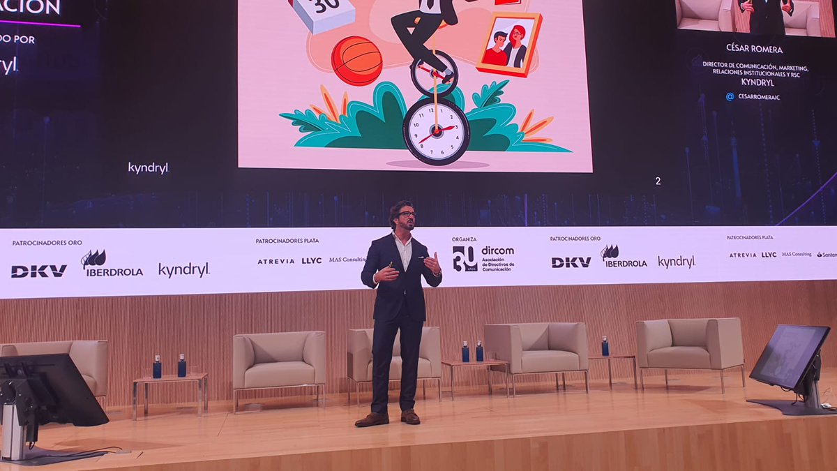 “La adaptabilidad es una meta habilidad, no solo te sirve para dar un paso más, sino que permite crear nuevas oportunidades y también soñar” - <a href="/CesarRomeraIC/">CESAR ROMERA</a>, Director de Comunicación, marketing, RR. II. Y RSC de <a href="/Kyndryl/">Kyndryl</a>  #30AñosDircom