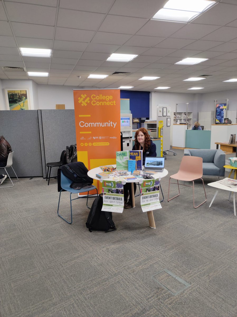 MEND_CC's tweet photo. Congratulations to @CollegeAware on #CAW2022
Yesterday, we partnered with @fingallibraries @LouthLibraries and @whcclibrary for College Connect @ #yourlocallibrary in #Athlone, #Drogheda and #Balbriggan to provide info on pathways through college #itcanbeyou #loveyourlibrary https://t.co/aqZwEna3qG