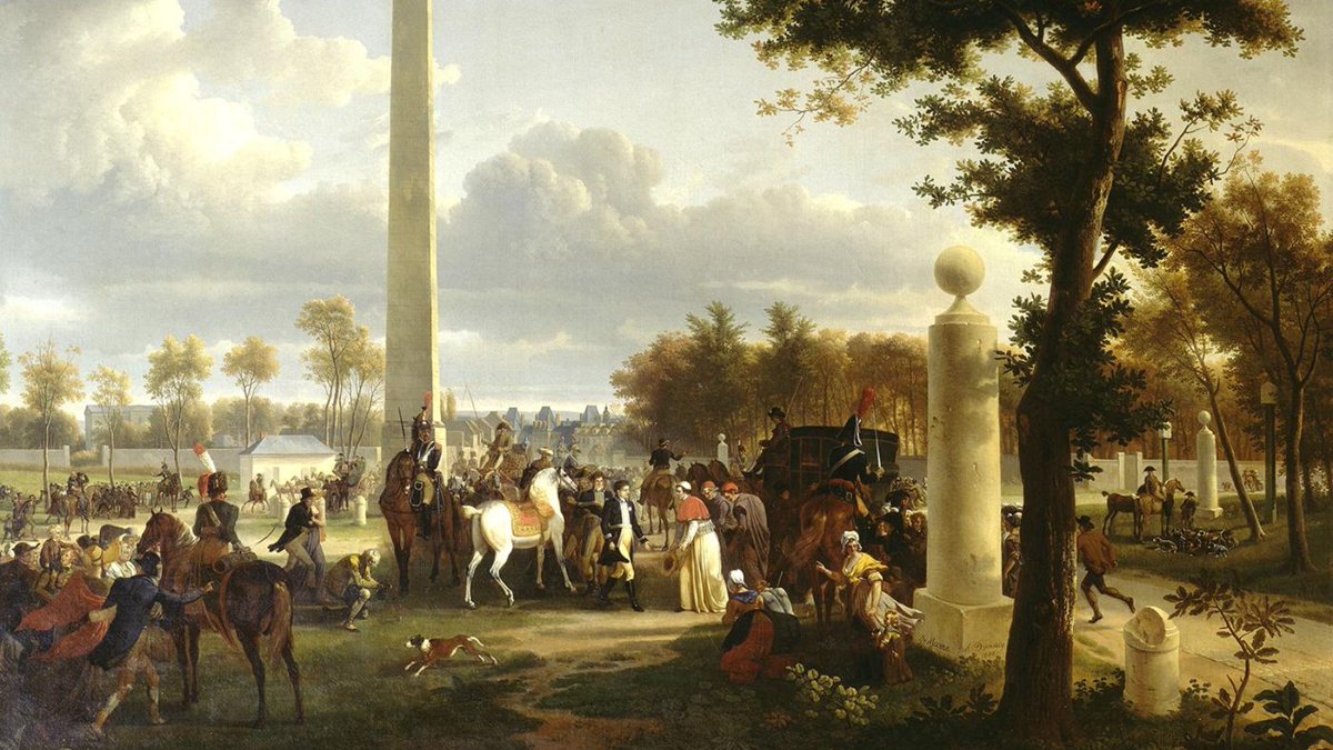 Histoire_image's tweet photo. #CeJourla #25novembre #1804, #Napoléon rencontre le #pape #PieVII en forêt de #Fontainebleau. L'#Empereur descendu de son cheval va à la rencontre du souverain pontife. Il vient sacrer empereur #NapoléonBonaparte.
https://t.co/wZFbtCo1SY  @CFontainebleau https://t.co/dFdFIUJw9O