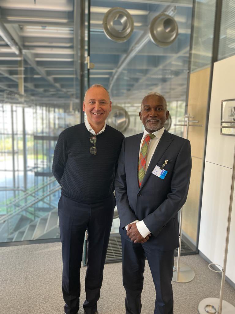 YusufTuggar's tweet photo. I was hosted today by the Chairman/CEO of Bayer AG Werner Baumann at their Leverkusen headquarters. Happy to learn about their future plans that are in sync with Nigeria‘s https://t.co/5VZXFrYOYe