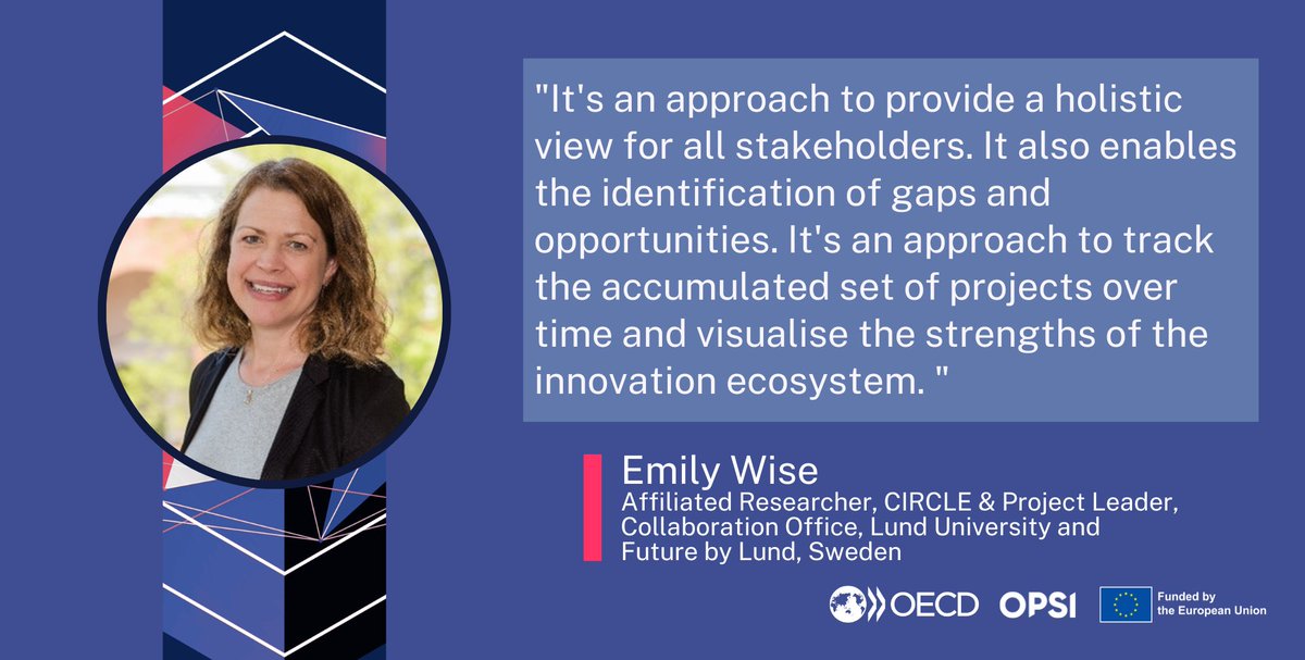 OPSIgov's tweet photo. 📢@emilywise70 on why @FutureByLund takes a portfolio approach.📚 https://t.co/MlEXsW2pOn