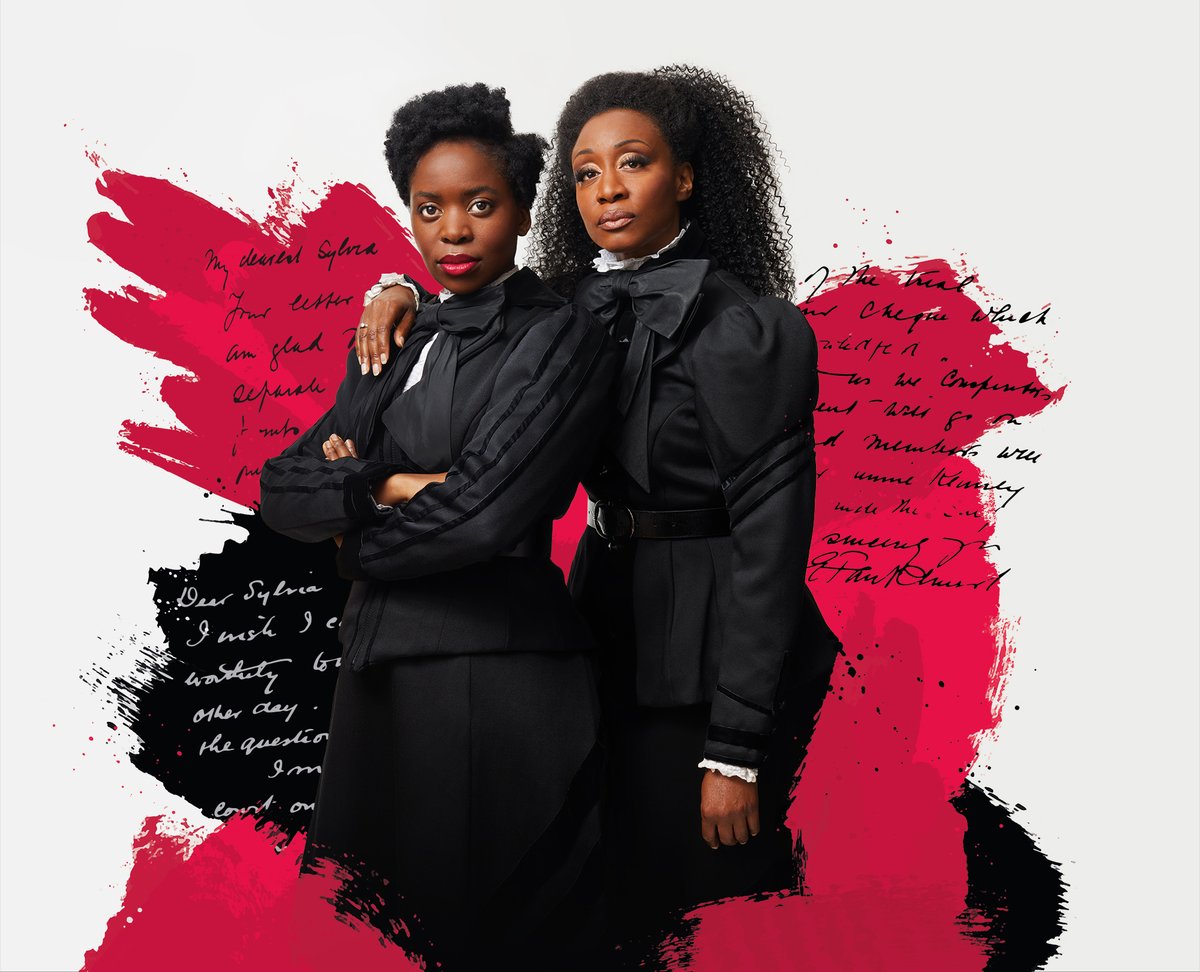 Your first look at @Beverleyknight and @SharonRoseLive as Emmeline and Sylvia Pankhurst #OVSylvia – a musical revolution starting 23 Jan bit.ly/3Xs31Lp 📷@chantel_king An Old Vic and @ZooNationUK production In association with @Sadlers_Wells