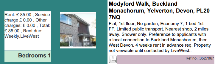 Affordable homes available for local people to rent in Buckland Monachorum #Yelverton in this week's #DevonHomeChoice newsletter. Find more details and bid on their website: devonhomechoice.com #Dartmoor #affordablehomes