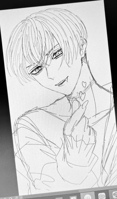 清書するか分からない落書きを生み出してしまった 
