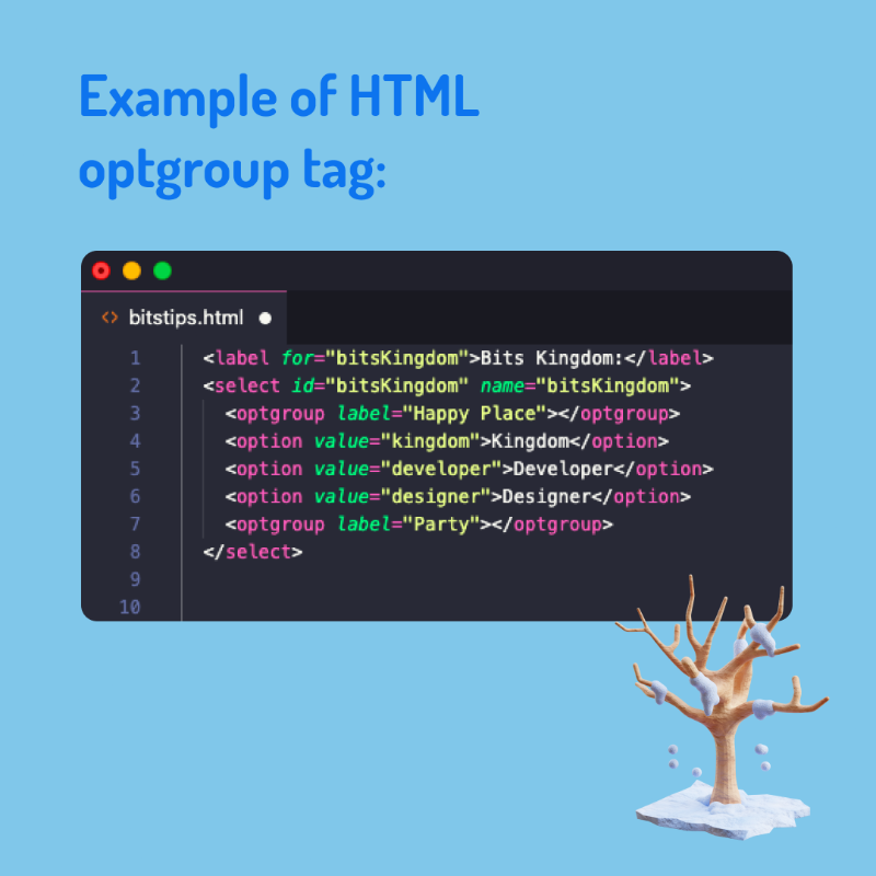 BitsKingdom's tweet photo. In this devs tips edition, we've gathered some HTML tags that we bet will come in handy! π·οΈ
Have you got other gems you want to share with us? π
#bitstips #bkhacks #codingtips #100daysofcode #CodeNewbie #codingtip #programmingtips