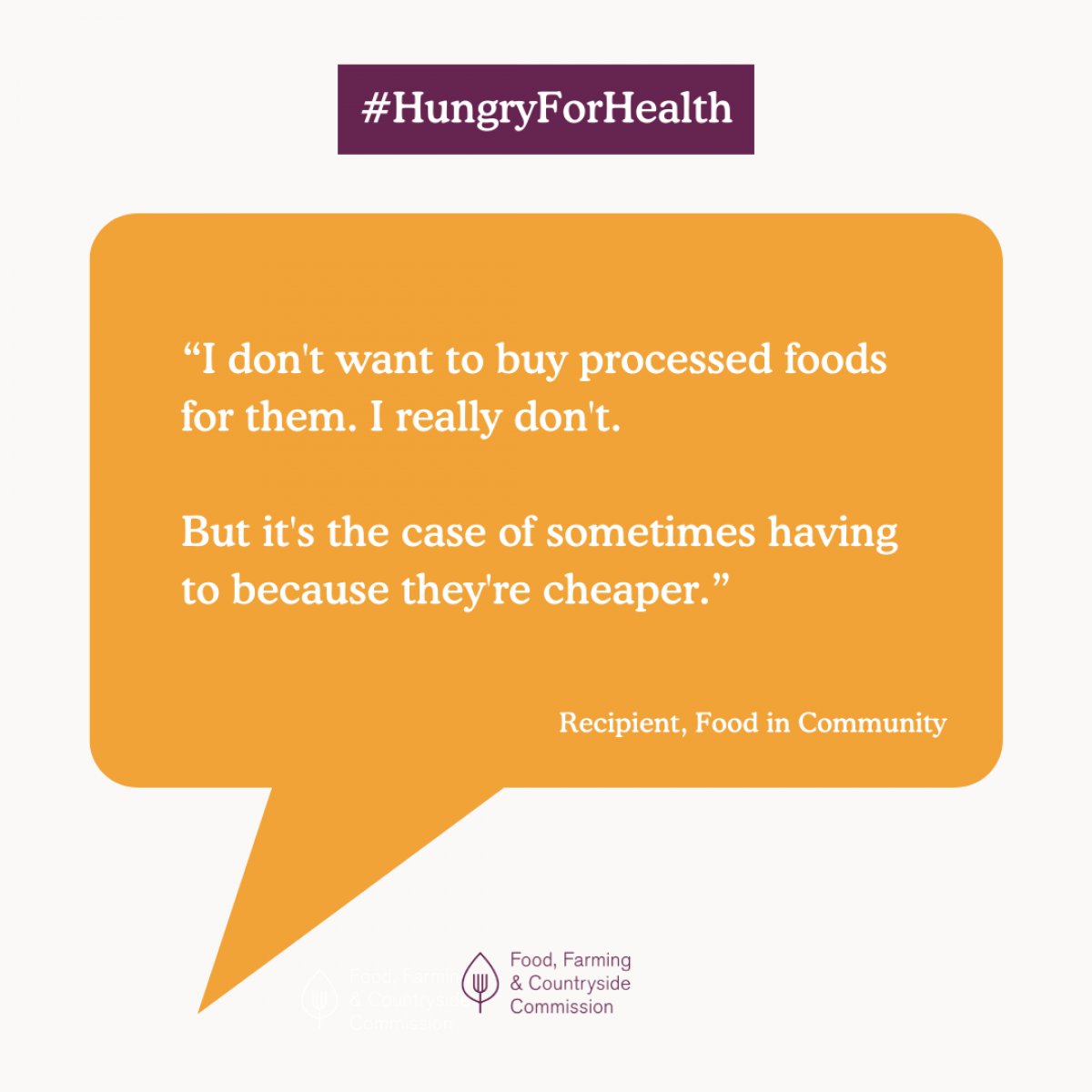 FFC_Commission's tweet photo. Politicians argue for 'cheap' food but for the people we spoke to, affordability means doing everything they can to find the healthiest food for their budget.
#HungryForHealth https://t.co/jl9oDardOX https://t.co/9Zun9EXBI5