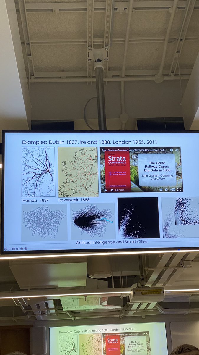 Excellent talk by Prof. Michael Batty <a href="/jmichaelbatty/">Michael Batty</a> from <a href="/CASAUCL/">UCL CASA</a> on AI and smart cities. A fascinating insight for those interested in integrating AI with the GIS. Thanks <a href="/SpaceTimeLab/">SpaceTimeLab</a> &amp; <a href="/SpaceTimeJames/">James Haworth</a> for arranging this! 
#seminarseries #IoT #AI #GIS
<a href="/UCL_dPHE/">UCL Centre for Digital Public Health in Emergency</a> @UCLIRDR