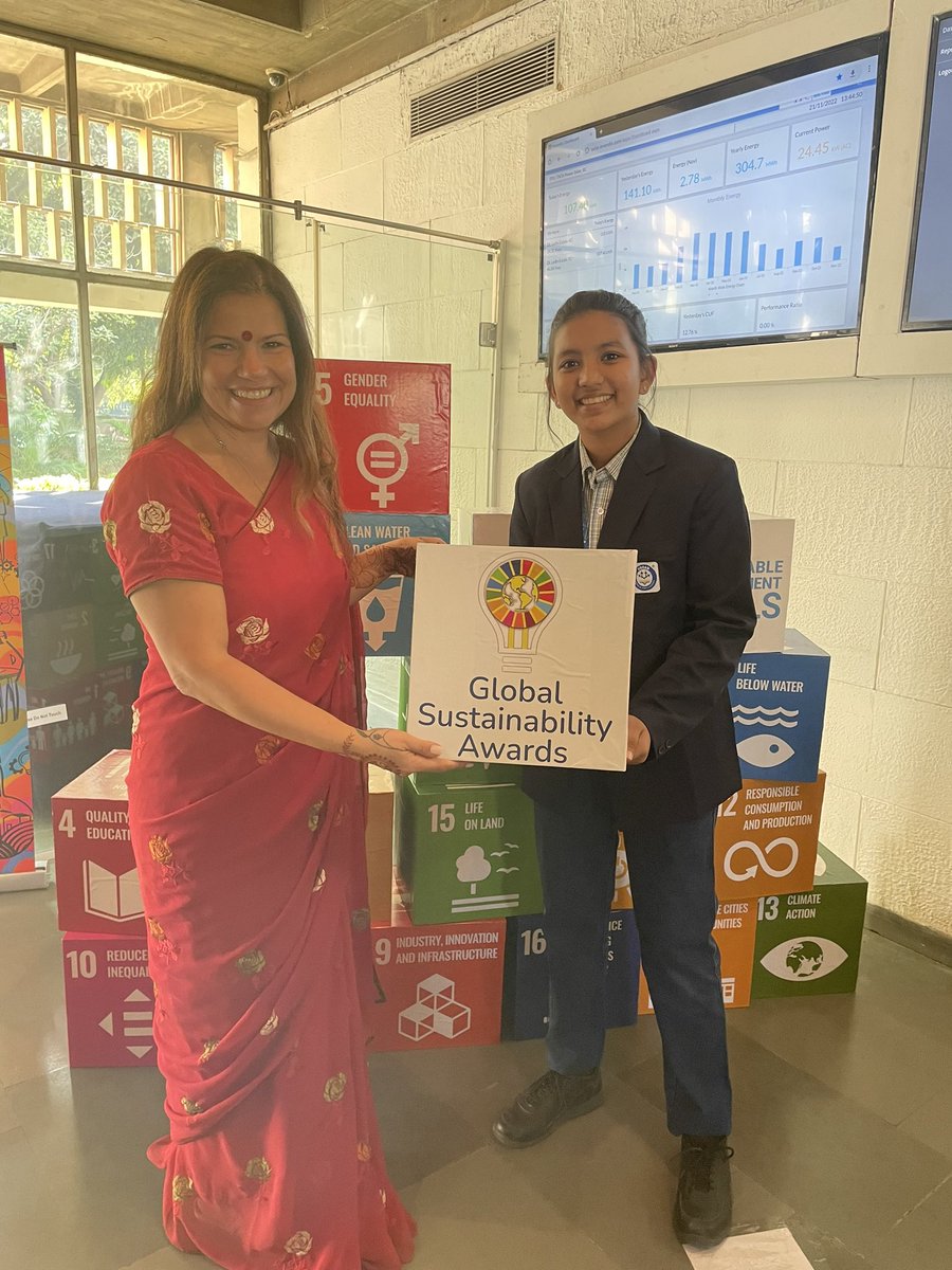 DiyaGupta2127's tweet photo. Awarded as the Runners Up under the SDG 16 in the Students - Global Sustainability Awards 2022. @ARCedtech @anit_78 @ritu_23 @Krupali_Sanghvi @UdgamSchool https://t.co/zSndrdxeOy
