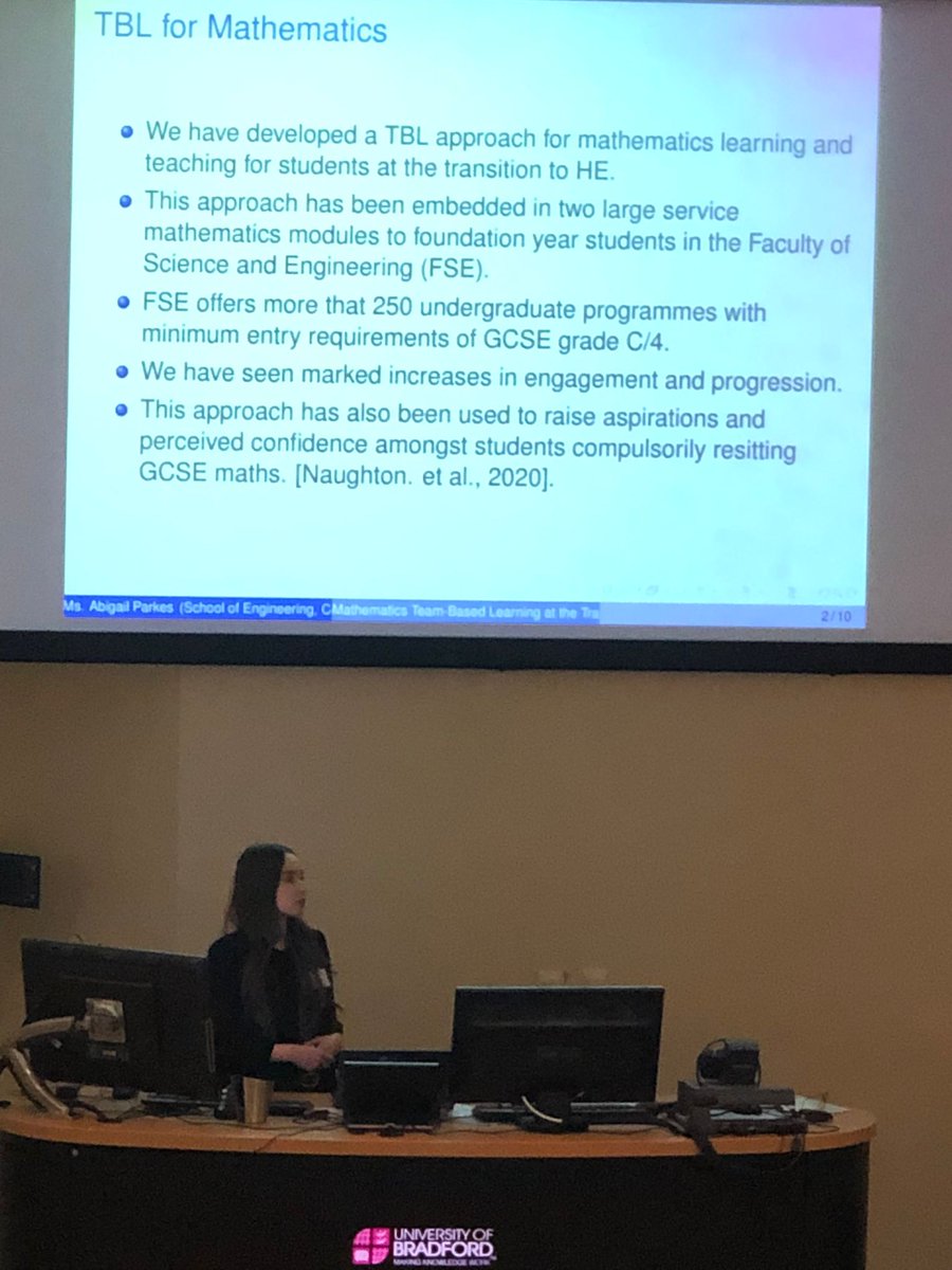 Emily ☀️ (@erodden19) on Twitter photo Brilliant presentations this afternoon at the European TBL Symposium. Innovative approaches driven by contextual challenges - main point being positive feedback ⭐️ photo feat <a href="/AbigailParkes2/">Abigail Parkes</a> discussing TBL model for Mathematics 🥳 <a href="/WLVsci_eng/">FSE - University of Wolverhampton</a> #tbl22 Brilliant presentations this afternoon at the European TBL Symposium. Innovative approaches driven by contextual challenges - main point being positive feedback ⭐️ photo feat <a href="/AbigailParkes2/">Abigail Parkes</a> discussing TBL model for Mathematics 🥳 <a href="/WLVsci_eng/">FSE - University of Wolverhampton</a> #tbl22