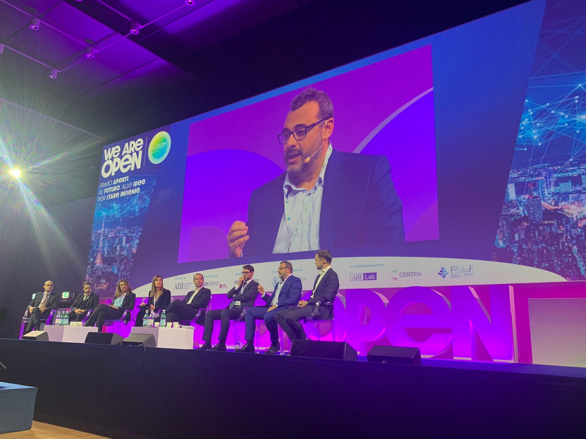 Fabrick (@fabrickplatform) on Twitter photo “Per fare la differenza bisogna lavorare mettendo al centro i bisogni del clienti anche quando le scelte sembrano difficili". Giulio Rattone, CCO, CBO, Head of Open Banking, Fabrick
<a href="/Payvolution/">Il Salone dei Pagamenti</a> #weareopen22 #EnjoyFintech #EnjoyOpenFinance #ShapingFinanceTogether “Per fare la differenza bisogna lavorare mettendo al centro i bisogni del clienti anche quando le scelte sembrano difficili". Giulio Rattone, CCO, CBO, Head of Open Banking, Fabrick
<a href="/Payvolution/">Il Salone dei Pagamenti</a> #weareopen22 #EnjoyFintech #EnjoyOpenFinance #ShapingFinanceTogether