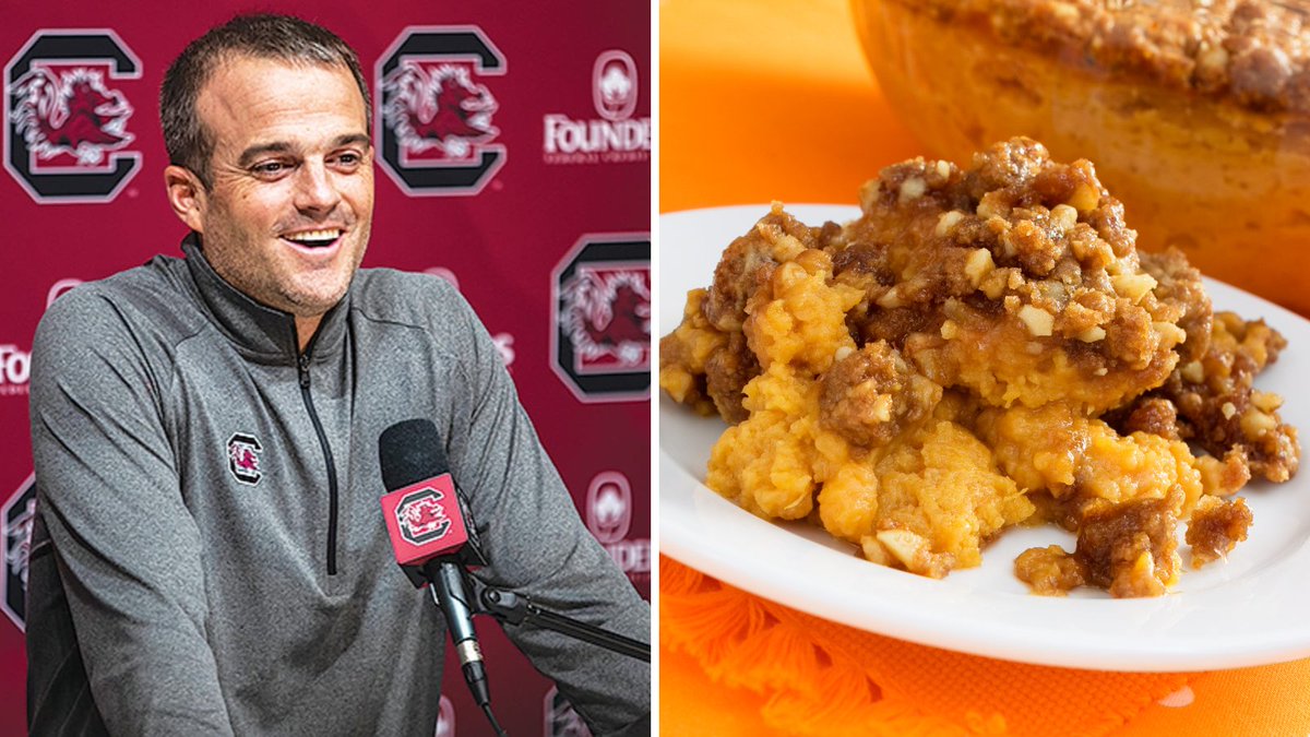 lilliantysinger's tweet image. Shane Beamer - Sweet Potato Casserole
Pretty sweet with some nuts sprinkled in; depending on the day, it could really steal the show.