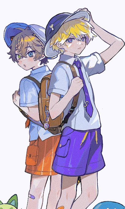 「multiple boys orange shorts」 illustration images(Latest)