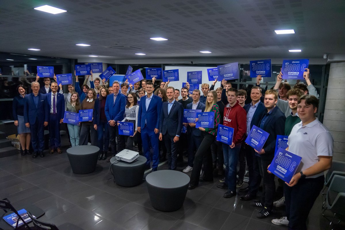 Hundred more #scholarships are given to talented and motivated students who have demonstrated their strong desire to learn, grow, excel, and develop future #technologies. Our scholarship program is part of our 5-year commitment to award 500 students with financial support.💙