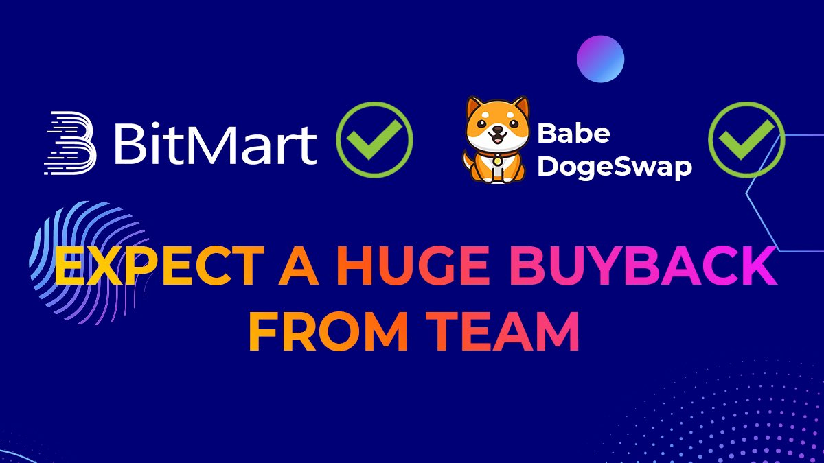 #ShibaWorldCup will be listed on #Bitmart 5th Dec. 

Grab your bag. PUMP coming 

You can trade it now on

✓ #PCS 
✓#BabyDogeSwap 
✓ #Lbank

🔄Buy: pancakeswap.finance/swap?outputCur…

📈Chart: dextools.io/app/en/bnb/pai…

💬Tg: t.me/shibawolrdcup_…