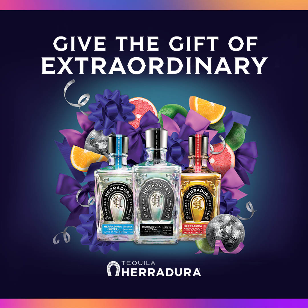 The gift of the extraordinary is one order away! Shop <a href="/HerraduraTeq/">Tequila Herradura</a> by connecting with your sales rep.