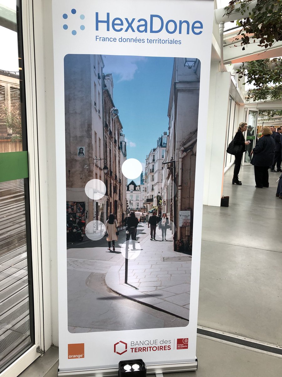 sbmdrl's tweet photo. 🚀@Orange et @BanqueDesTerr créent ensemble #HexaDone solution pour valoriser le patrimoine de données des #CollTerr quelle que soit leur taille #Orange acteur de proximité Pour un numérique 👩🏻‍💻📲responsable et utile à tous #attractivite #Connectivité #SMCL2022 @salondesmaires https://t.co/Yvuuw73YMx