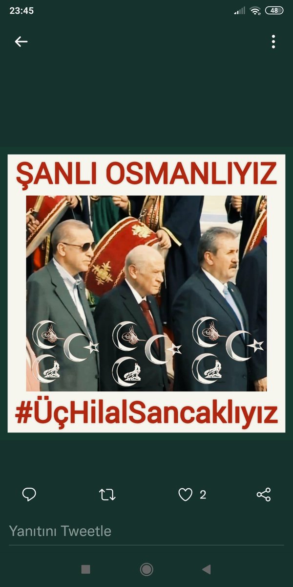 @61_hatos_ @busrrr_244 @3524cigdem @serapca_123 @50_feyzanur_ @632_zeyno @25_er_dadas_ @Aca_Hatun1453 @sevdaakd @Benn__Sebnemm_ @0_cmsr @DenizMavi3459 @SN_Dag_46_43 @dedicadet_life @Asfeistanbul @Drsultancakir @__Zulal_ @Gnl_57_ @sevinc3458 @A_Nesli_2023 @Milliyetcikurt_ @Fatma14533418 @Ceylann_Fatmaa @OzlemKrs @tuney_sevgi @Sevgi03553 @Safiye_yildiz81 @BelmaSahaner @_nisanuraydn @Busra_245_ @bsrablc53 @gnl572 @SECDE58 @OSMANLI_1453_RT @cepni2022 @AkpolatZekai @ismailkayaduman @AvCumaParlak @AhmetAl27735057 @SemaYuce34 @Zulyaaaa2 @tmazlumoglu @aslihansenn @ayhatun__55 @SerminSenalp @nernaz34 Eyvallah sağolasın kardeşim emeğine sağlık çok teşekkür ederim Allah'a emanet ol hayırlı geceler diliyorum 🇹🇷🤘