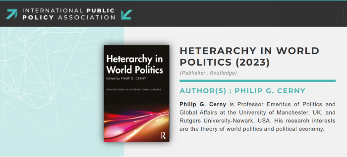 AleksandraSpal3's tweet photo. #Heterarchy #IR #polsci https://t.co/F3eq6o6Jk5