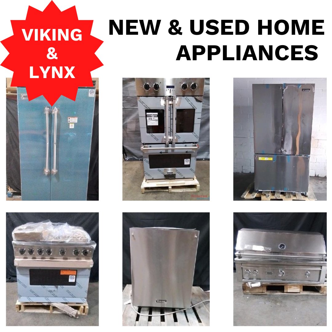 THIS WEEK: Home kitchen appliance sale 🚨Deep discounts on name brands such as Viking &amp; Lynx! ow.ly/Sv3L50LMecL