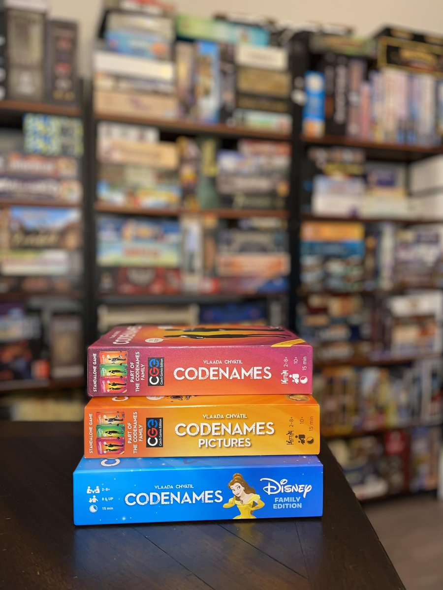 A sneak peak of some of the games we carry! Find some of these at our upcoming game day on 11/27 at Adirondack Winery.