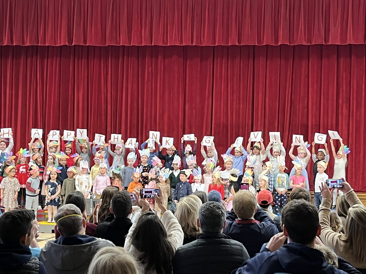 RPS_Somerville's tweet photo. Wishing everyone a very Happy Thanksgiving! We are grateful for our Kindergarten stars! #TeamSomerville https://t.co/tW2jOucnc4