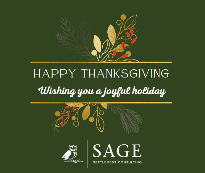 Sage Settlement Consulting tweet media