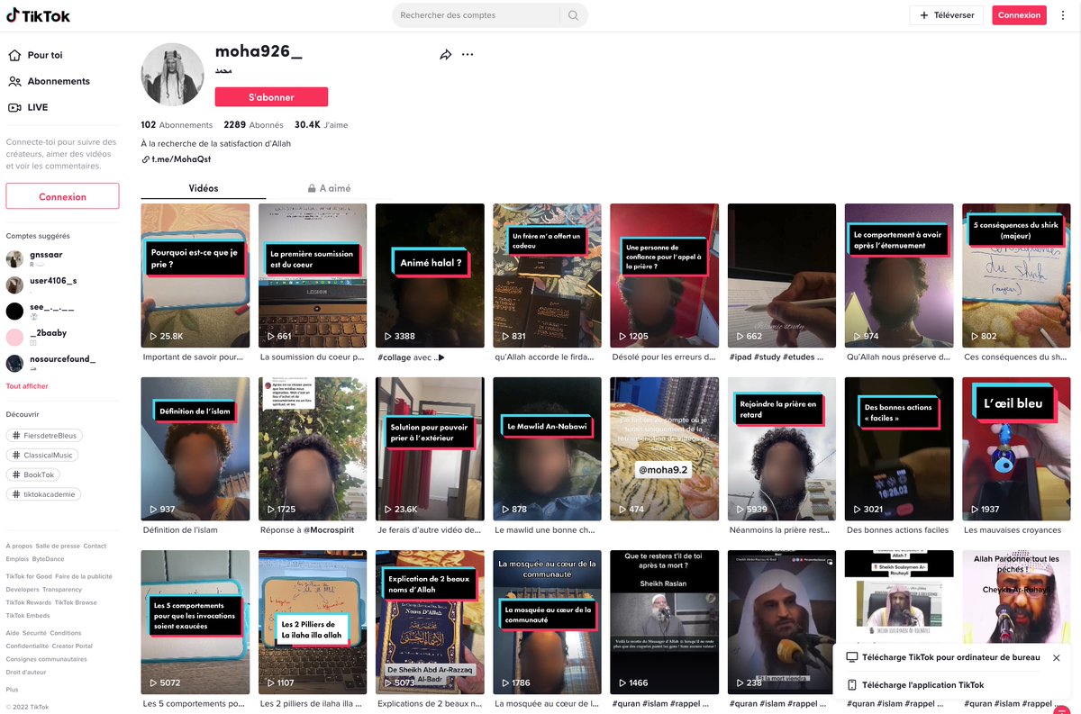 denisedetralala's tweet photo. Le jeune islamiste originaire du 92 qui prie dans les cabines d’essayage des grands magasins et dont le pseudo est « #moha926_ » (diminutif de Mohammed) sur #Tiktok a plusieurs comptes sur les réseaux sociaux https://t.co/aCfVOsa0iW