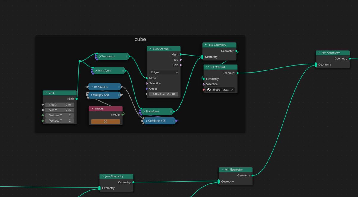 gmakes3d's tweet photo. Nodes! #Nodevember #3dart #geometrynodes #b3d https://t.co/u1OnHQ0j6T
