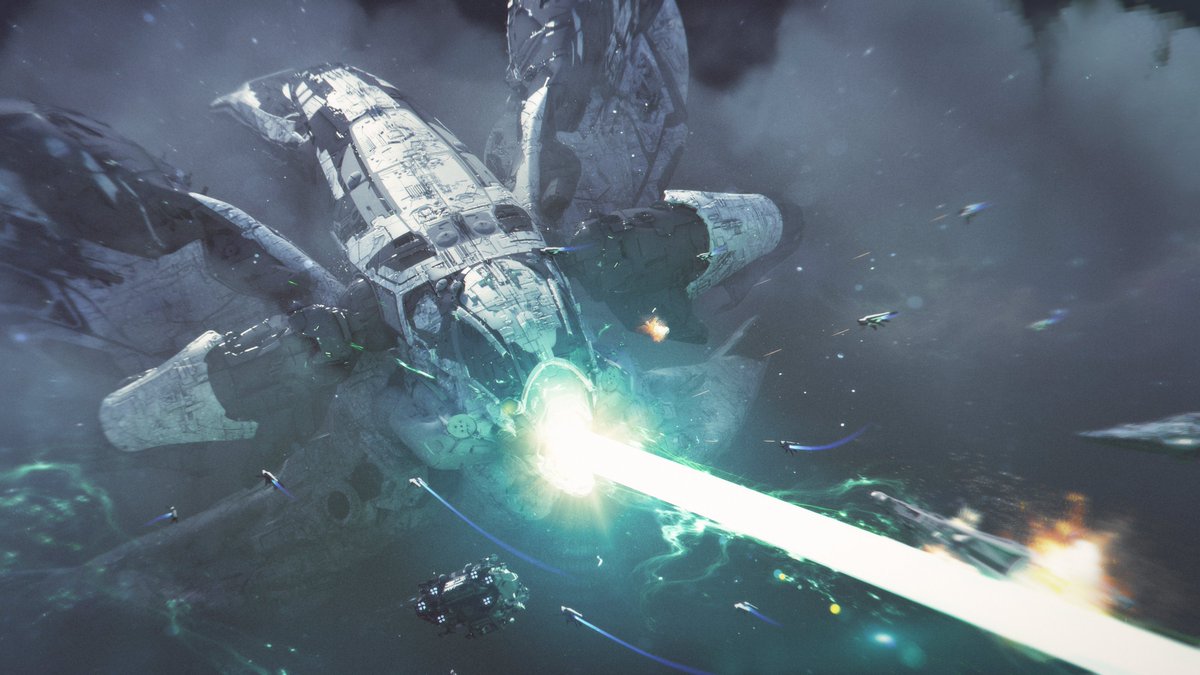 staratlas's tweet photo. The Flight of the Titans also includes the first Titan ever created:

The Busan Last Stand Mk. VIII, the most famous ship in the galaxy and a moving fortress, undefeated in its 122 years of existence.

In the Galactic Marketplace: https://t.co/r64PWRiaW8

A thread. 🧵👇 /1 https://t.co/FjoWQk6g8M