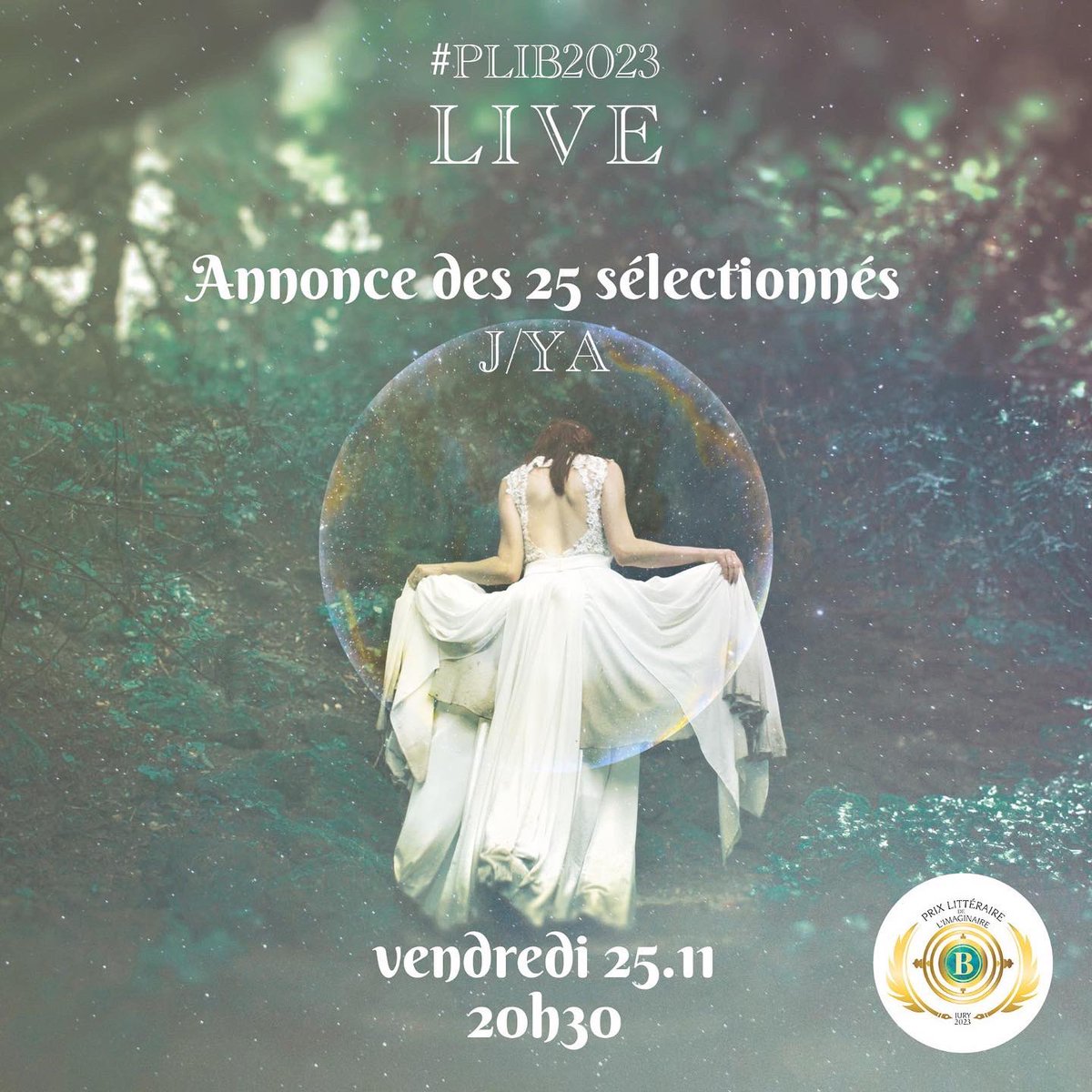 BooktubersApp's tweet photo. Live Instagram @LEPLIB vendredi à 20h30 pour l’annonce des 25 sélectionnés Adulte et Jeunesse /Young Adult avec @Pata_tras et moi. Soyez nombreux ! #plib2023 #book #livre https://t.co/YOjKrkHW6s