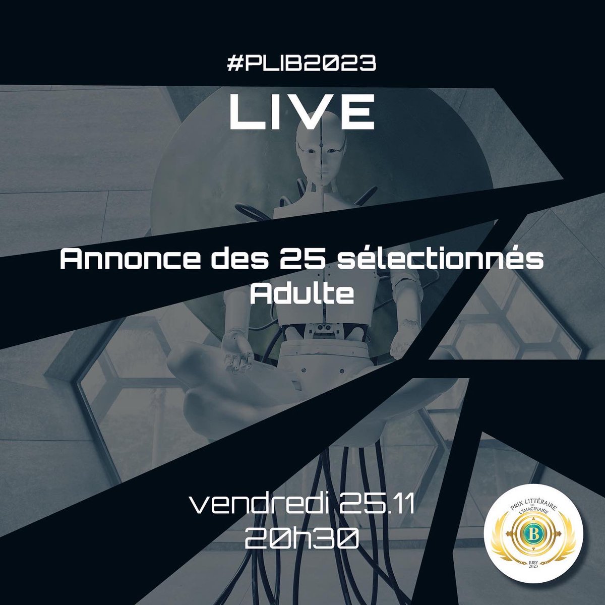 BooktubersApp's tweet photo. Live Instagram @LEPLIB vendredi à 20h30 pour l’annonce des 25 sélectionnés Adulte et Jeunesse /Young Adult avec @Pata_tras et moi. Soyez nombreux ! #plib2023 #book #livre https://t.co/YOjKrkHW6s