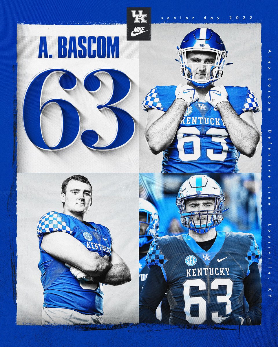 UKFootball's tweet photo. Thank you, @BascomAlexander!

#SeniorDay x #ForTheTeam 😼🏈 https://t.co/tLBCN8Ng5f