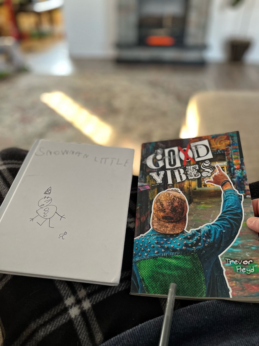 TrevorHeyd_'s tweet photo. It’s pretty amazing to think that writing a book encourages my 6 year old to write his own. Lately my 4 year old and 6 year old asked if they could have their own book of mine. Today I sat down and read the first chapter of my book to Gideon (6 year old). https://t.co/MSyxI8ruhw